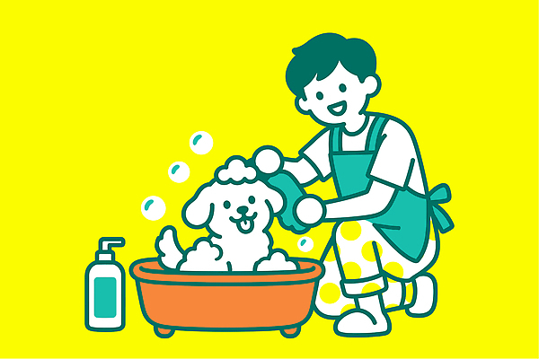 남자 행복 반려견 일러스트 가족 욕조 사랑 일상 물 노란색 목욕 거품 강아지 즐거움 비누 돌봄 씻겨주기 국내일러스트 AI파일 자연요소 감정 컬러 관계 모션 사람 라이프 반려동물 위생용품 청결 개 파일형식 벡터 동물 생활용품 포유류 생활 위생 오브젝트