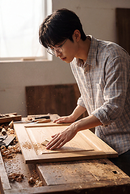 JPG 나무 편집이미지 직업 디자인 남자 목재 도구 작업 디자이너 소중 목수 목공예 판 나무조각 수공예 다듬기 목공소 목공업 의료성형뷰티 편집실사 AI인물포토 AI콘텐츠 식물 컨셉 재료 공업 모션 사람 공예 CG 파일형식 AI포토 산업 취미