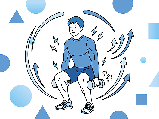 남자 신체 일러스트 건강 운동 운동기구 헬스 힘 아령 에너지 다리 웨이트트레이닝 스마트 팔 근력 스쿼트 홈트레이닝 홈케어 국내일러스트 AI파일 컨셉 관리 사람 신체부위 파일형식 벡터 운동자세
