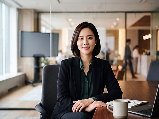JPG 편집이미지 여자 의자 직장 실내 앉기 노트북 사무실 머그컵 업무 비즈니스우먼 책상 문서 의료성형뷰티 편집실사 AI인물포토 AI콘텐츠 가구 회사 비즈니스 모션 사람 내부 컵 전자제품 작업 직장인 CG 파일형식 AI포토 직업 식기 생활용품 오브젝트