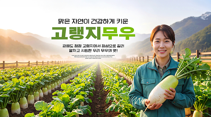 편집이미지 직업 옷 산업 밭 농업 뿌리채소 사람 시골 파일형식 여자 무 농부 농사 수확 채소 무밭 농작물 농장 농촌 작업복 PSD 의료성형뷰티 고랭지 이미지편집