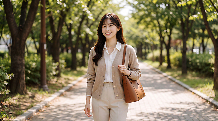 JPG 나무 편집이미지 라이프스타일 공원 여자 길 가방 나뭇잎 초원 야외 햇빛 걷기 산책 산책로 편안함 의료성형뷰티 편집실사 AI인물포토 AI콘텐츠 식물 잡화 공공시설 잎 모션 휴식 사람 생활 빛 감각 CG 파일형식 AI포토 컨셉 시설