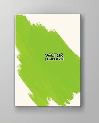 EPS 해외이미지 템플릿 디자인 배너 포스터 종이 백그라운드 일러스트 벽지 수채화 미술 사람없음 그래픽 장식 초록색 페인트 얼룩 그림 캔버스 페이지 엘리먼트 해외202004 해외일러스트 컬러 문화예술 파일형식 벡터