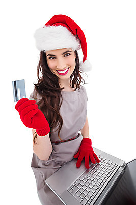 포토 JPG 해외이미지 백인 여자 행복 장갑 크리스마스 산타모자 갈색머리 한명 사람 20대 성인 노트북 쇼핑 쇼핑백 축제 축하 신용카드 구매 흰배경 온라인쇼핑 전자상거래 쇼퍼홀릭 체크카드 스타일 성인여자한명만 해외202004 해외포토 서양인 모자_잡화 1 헤어스타일 잡화 기념일 감정 백그라운드 컨셉 가방 청년 금융 전자제품 흰색 온라인 여자한명만 성인여자만 파일형식