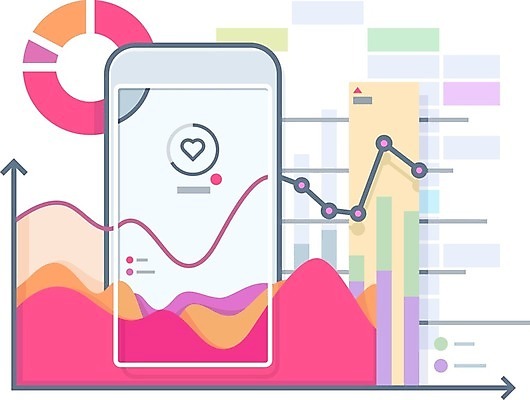 EPS 해외이미지 디자인 스포츠 백그라운드 컨셉 일러스트 모바일 건강 사람없음 그래픽 스마트폰 핸드폰 컴퓨터 디지털 스크린 모니터 자료 인포그래픽 장비 정보 하트 플랫 휴대용 전화기 스마트 측정 전자 감시 UI 인터페이스 제어 터치스크린 프로그램 해외202004 해외일러스트 모양 전자제품 스마트기기 오브젝트 파일형식 벡터