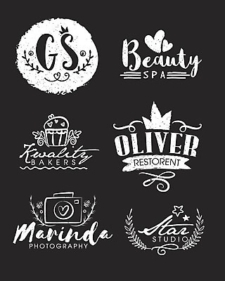 EPS 해외이미지 디자인 스티커 일러스트 비즈니스 사람없음 그래픽 세트 꼬리표 라벨 세일 상점 식당 공책 빵집 낙서 스케치 심볼 그림 복고 엽서 브랜딩 해외202004 해외일러스트 문구용품 프레임 미술 편지 파일형식 벡터