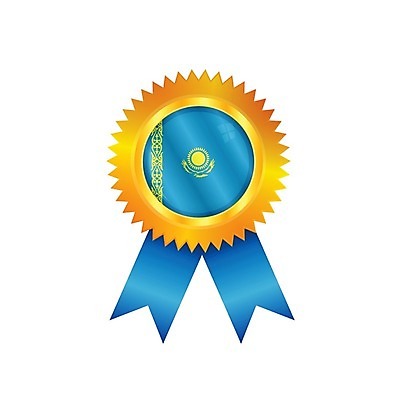 EPS 해외이미지 배너 리본 일러스트 사람없음 파란색 세계 태양 노란색 라벨 경쟁 깃발 상패 트로피 메달 심볼 배지 광택 카자흐스탄 해외202004 해외일러스트 자연요소 아시아 컬러 컨셉 프레임 상_우승 상_상패 파일형식 벡터