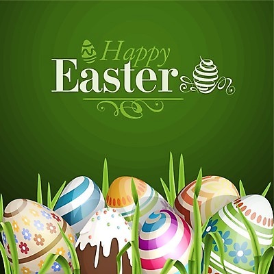 EPS 해외이미지 전통 디자인 계절 행복 백그라운드 일러스트 자연 휴가 부활절 장식 초록색 컬러풀 봄 축하 심볼 해외202004 해외일러스트 기념일 감정 컬러 컨셉 생태계 파일형식 벡터