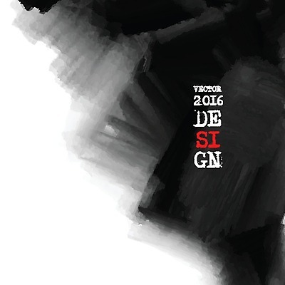 EPS 해외이미지 백그라운드 일러스트 수묵화 미술 타이포그라피 사람없음 검은색 먹 번짐 국경 해외202004 해외일러스트 문자 컬러 서예 문화예술 파일형식 벡터 효과