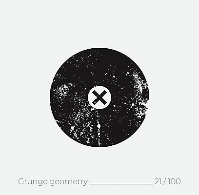 EPS 해외이미지 디자인 패턴 일러스트 추상 미술 사람없음 검은색 원형 질감 해외202004 해외일러스트 도형 컬러 무늬 문화예술 파일형식 벡터