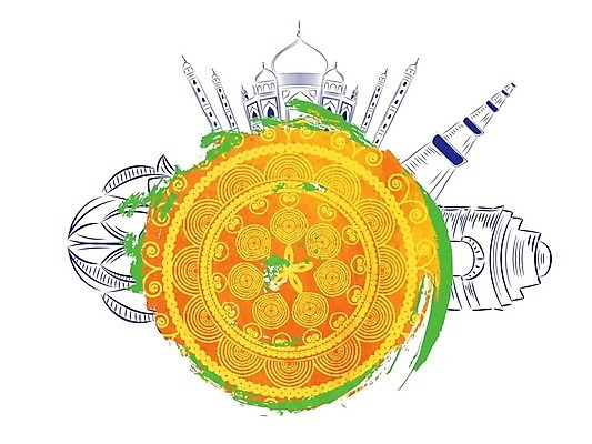 EPS 해외이미지 배너 포스터 여행 백그라운드 꽃무늬 일러스트 휴가 축제 자유 축하 깃발 신용카드 역사 스케치 민주주의 인도인 라인아트 애국심 천연기념물 공화국 명승지 삼색 전국 정부 헌법 해외202004 해외일러스트 외국인 꽃 나라 선 컨셉 무늬 미술 동양인 풍경 금융 법 파일형식 벡터