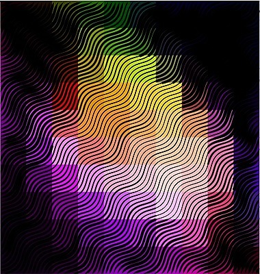 EPS 해외이미지 템플릿 디자인 선 백그라운드 곡선 일러스트 추상 사람없음 그래픽 빛 컬러풀 디지털 검은색 블러 해외202004 해외일러스트 컬러 무늬 파일형식 벡터