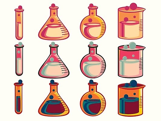 EPS 해외이미지 교육 과학 백그라운드 일러스트 유리 실험 스터디 약 검은색 장비 흰색 투명 액체 실험실 생명공학 컨테이너 약국 심볼 플라스크 분석 측정 생물학 비커 유리그릇 튜브 해결 발견 조제 개발 반응 화학물질 화학자 해외202004 해외일러스트 그릇 산업 컬러 컨셉 의학 재질 실험기구 학습 화학 과학자 만들기 파일형식 벡터