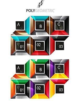 EPS 해외이미지 모양 디자인 백그라운드 무늬 일러스트 사람없음 그래픽 컬러풀 사각형 인포그래픽 레이아웃 엘리먼트 지오메트릭 해외202004 해외일러스트 도형 컬러 파일형식 벡터