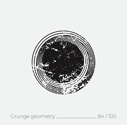 EPS 해외이미지 디자인 패턴 일러스트 추상 미술 사람없음 검은색 원형 질감 해외202004 해외일러스트 도형 컬러 무늬 문화예술 파일형식 벡터
