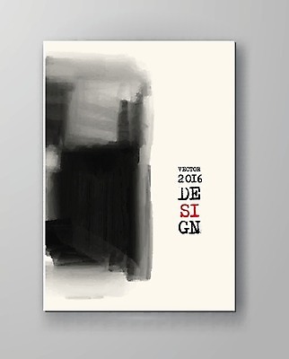 EPS 해외이미지 포스터 백그라운드 일러스트 수묵화 미술 타이포그라피 사람없음 검은색 먹 번짐 국경 해외202004 해외일러스트 문자 컬러 서예 문화예술 파일형식 벡터 효과