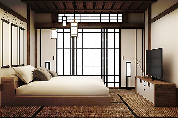 포토 JPG 해외이미지 전통 디자인 가구 건축양식 베개 침구 탁자 호텔 휴식 바닥 주택 동양인 사람없음 내부 목재 장식 3D 우주 일본 텔레비전 카펫 침실 방 매트 흰색 침대 램프 잠 고급 휴양지 지역 리빙 매트리스 미니멀 해외202004 해외포토 나무 건축 아시아 컬러 생활용품 컨셉 재료 숙소 조명 인종 건물 전자제품 장소 디지털합성 파일형식