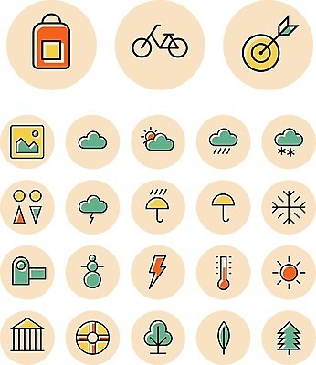 EPS 해외이미지 클립아트 나무 구름 디자인 스포츠 여행 일러스트 우산 배낭 자연 버튼 날씨 그래픽 컴퓨터 세트 태양 자전거 웹 눈송이 플랫 목표 온도계 번개 다트 심볼 사인 캠코더 UI 인터페이스 해외202004 해외일러스트 자연요소 식물 컨셉 인터넷 가방 눈_날씨 전자제품 카메라 바이크 게임 생태계 파일형식 벡터
