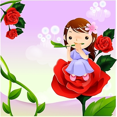 EPS 여자 꽃 초등학생 어린이 백그라운드 일러스트 상상 하늘 요정 한명 사람 소녀 야외 10대 판타지 장미 꿈 순수 피리 풀피리 여자만 여자한명만 소녀만 국내일러스트 식물 1 학생 악기 컨셉 청소년 목관악기 어린이만 파일형식 벡터