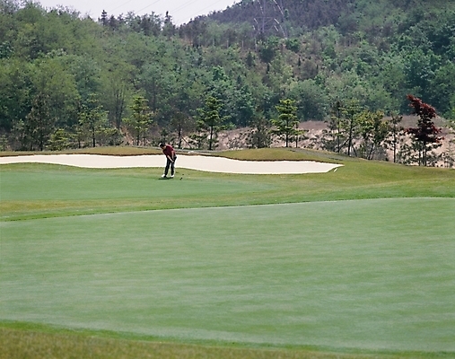 포토 JPG 주간 시설물 현대건축 건축 스포츠 골프 스포츠시설 골프장 자연 레저 산 한명 사람 풍경 야외 레포츠 구기 골퍼 국내포토 자연요소 1 건축물 운동선수 시설 생태계 파일형식