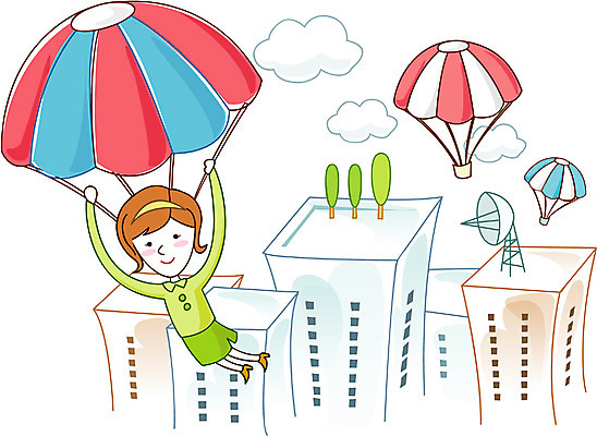 EPS 주간 여자 일러스트 비즈니스 한명 사람 빌딩 20대 성인 야외 자유 도시 비즈니스우먼 낙하산 여자만 여자한명만 성인여자만 청년만 청년여자만 성인한명만 청년여자한명만 성인여자한명만 성인만 국내일러스트 자연요소 1 컨셉 청년 건물 직장인 파일형식 벡터