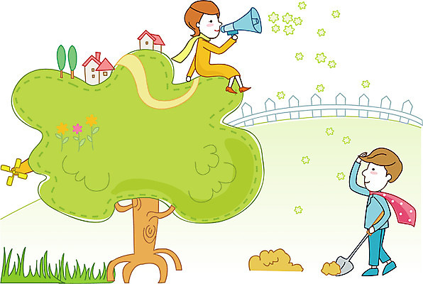 EPS 나무 여자 남자 행복 일러스트 회사 비즈니스 자연 사람 두명 평화 비즈니스맨 비즈니스우먼 작업실 국내일러스트 식물 감정 컨셉 직장인 생태계 파일형식 벡터