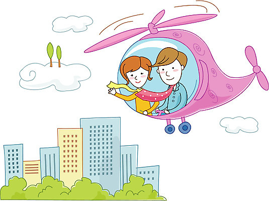 EPS 주간 여자 남자 일러스트 회사 비즈니스 사람 야외 두명 자유 비행 도시 비즈니스맨 비즈니스우먼 작업실 헬리콥터 국내일러스트 자연요소 컨셉 비행기 직장인 파일형식 벡터