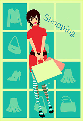 EPS 여자 일러스트 한명 사람 20대 성인 쇼핑 쇼핑백 여자만 여자한명만 성인여자만 청년만 청년여자만 성인한명만 청년여자한명만 성인여자한명만 성인만 국내일러스트 1 가방 청년 파일형식 벡터