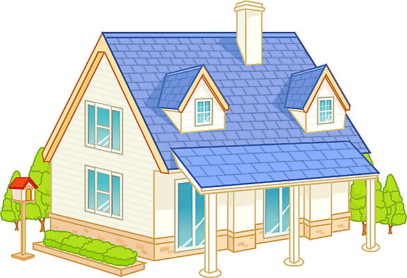 EPS 시설물 현대건축 건축 일러스트 가정 가족 지붕 주택 사람없음 건물 파란색 인테리어 별장 전원주택 국내일러스트 건축물 디자인 컬러 관계 파일형식 벡터