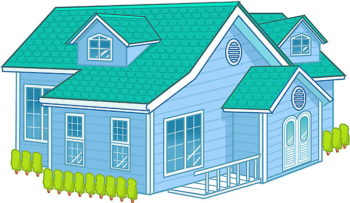 EPS 시설물 현대건축 건축 일러스트 가정 가족 지붕 주택 사람없음 건물 초록색 인테리어 별장 전원주택 국내일러스트 건축물 디자인 컬러 관계 파일형식 벡터