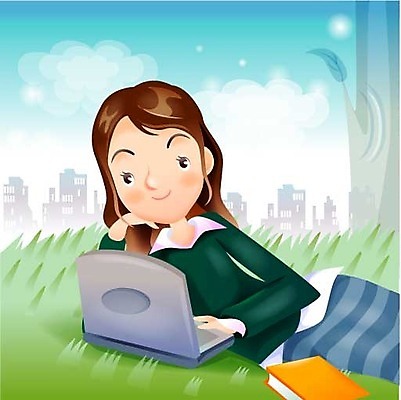 EPS 주간 여자 일러스트 비즈니스 한명 사람 20대 성인 야외 노트북 직장인 비즈니스우먼 여자만 여자한명만 성인여자만 청년만 청년여자만 성인한명만 청년여자한명만 성인여자한명만 성인만 국내일러스트 자연요소 직업 1 청년 전자제품 파일형식 벡터