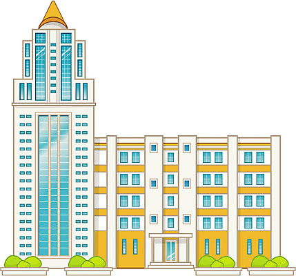 EPS 시설물 건축물 현대건축 건축 일러스트 회사 빌딩 사람없음 건물 도시 국내일러스트 비즈니스 파일형식 벡터