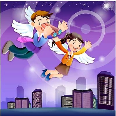 EPS 커플 여자 남자 날개 서류가방 일러스트 비즈니스 상상 사람 정장 빌딩 성인 야외 두명 건물 비행 도시 직장인 비즈니스맨 비즈니스우먼 성인만 국내일러스트 직업 건축물 옷 가방 관계 파일형식 벡터