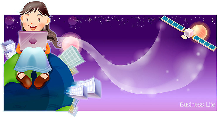 EPS 여자 지구 인터넷 일러스트 비즈니스 정보통신 한명 사람 20대 성인 노트북 인공위성 직장인 비즈니스우먼 여자만 여자한명만 성인여자만 청년만 청년여자만 성인한명만 청년여자한명만 성인여자한명만 성인만 국내일러스트 직업 1 통신 청년 전자제품 정보 파일형식 벡터