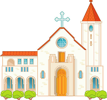 EPS 시설물 현대건축 건축 십자가 일러스트 종교시설 사람없음 건물 성당 교회 국내일러스트 건축물 종교 종교건축 시설 파일형식 벡터
