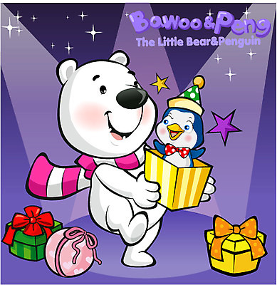 EPS 동물 척추동물 캐릭터 육지동물 겨울 일러스트 홍보캐릭터 포유류 선물 이벤트 사람없음 선물상자 고깔모자 곰캐릭터 펭귄 북극곰 펭귄캐릭터 바우 바우와펭이 펭이 일러캐릭터 모자_잡화 계절 동물캐릭터 곰 조류 상자 파일형식 벡터
