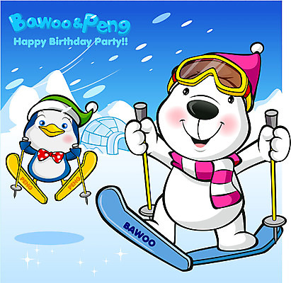 EPS 동물 척추동물 캐릭터 육지동물 계절 외국문화 동물캐릭터 겨울 일러스트 포유류 스키 고글 사람없음 야외 레포츠 눈 극지방 북극 새캐릭터 곰캐릭터 펭귄 북극곰 펭귄캐릭터 얼음집 바우 바우와펭이 펭이 일러캐릭터 자연요소 문화 곰 조류 레저 날씨 겨울스포츠 주택 지역 파일형식 벡터