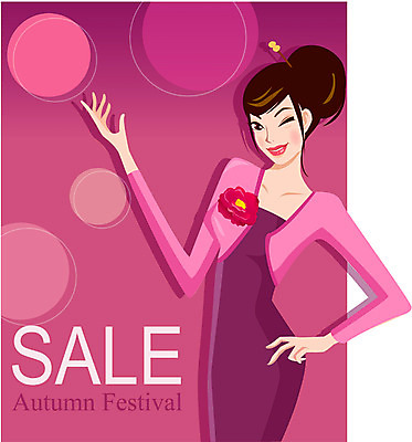 EPS 계절 여자 일러스트 한명 사람 이벤트 20대 성인 쇼핑 세일 상점 가을 여자만 여자한명만 성인여자만 청년만 청년여자만 성인한명만 청년여자한명만 성인여자한명만 성인만 국내일러스트 1 청년 파일형식 벡터