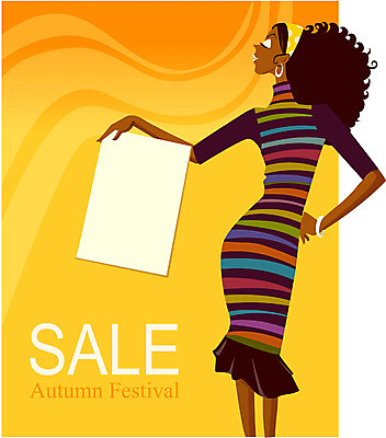 EPS 계절 여자 흑인 일러스트 안내 한명 사람 이벤트 20대 성인 쇼핑 세일 상점 가을 알림 여자만 여자한명만 성인여자만 청년만 청년여자만 성인한명만 청년여자한명만 성인여자한명만 성인만 국내일러스트 서양인 1 청년 파일형식 벡터