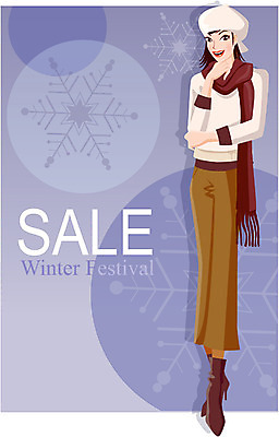 계절 여자 겨울 일러스트 한명 사람 이벤트 20대 성인 쇼핑 세일 여자만 여자한명만 성인여자만 청년만 청년여자만 성인한명만 청년여자한명만 성인여자한명만 성인만 국내일러스트 1 청년