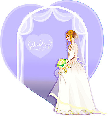 EPS 여자 신부 부케 웨딩드레스 결혼 일러스트 결혼식 한명 사람 20대 성인 하트 여자만 여자한명만 성인여자만 청년만 청년여자만 성인한명만 청년여자한명만 성인여자한명만 성인만 국내일러스트 모양 1 드레스 꽃다발 이벤트 청년 파일형식 벡터
