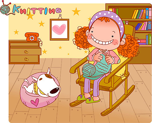 EPS 동물 라이프스타일 여자 반려견 여유 가구 액자 쿠션 거실 의자 일러스트 휴식 책장 주택 실내 한명 사람 앉기 20대 성인 취미 라이프 10대 책 반려동물 작업 바늘 뜨개질 실 개 강아지 전화기 즐거움 협탁 흔들의자 보니 뭉이 여자만 여자한명만 국내일러스트 일러캐릭터 캐릭터 1 감정 생활용품 컨셉 포유류 모션 청소년 청년 내부 건물 생활 도구 파일형식 벡터