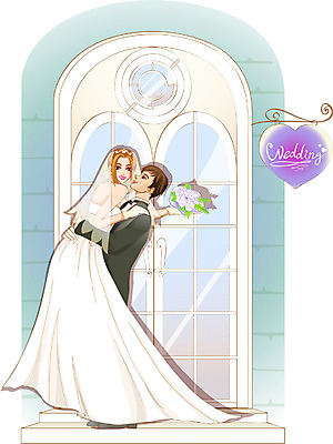 EPS 커플 여자 남자 신부 부케 웨딩드레스 신랑 결혼 일러스트 결혼식 사랑 사람 정장 턱시도 두명 로맨틱 웨딩샵 국내일러스트 드레스 옷 감정 꽃다발 컨셉 관계 이벤트 파일형식 벡터
