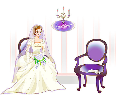 EPS 여자 신부 부케 웨딩드레스 결혼 의자 일러스트 결혼식 실내 한명 사람 20대 성인 촛대 여자만 여자한명만 성인여자만 청년만 청년여자만 성인한명만 청년여자한명만 성인여자한명만 성인만 국내일러스트 1 드레스 꽃다발 가구 이벤트 청년 내부 파일형식 벡터