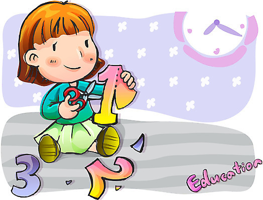 EPS 여자 어린이교육 교육 초등학생 어린이 일러스트 교과목 가위 실내 한명 사람 소녀 숫자 수학 공작 종이공예 수학교육 여자만 여자한명만 어린이만 소녀만 소녀한명만 국내일러스트 문자 1 학생 조류 문구용품 내부 공예 파일형식 벡터