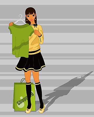 EPS 전신 모델 옷 여자 티셔츠 일러스트 그림자 한명 서기 사람 20대 성인 쇼핑 치마 쇼핑백 미니스커트 옷걸이 여자만 여자한명만 성인여자만 청년만 청년여자만 성인한명만 청년여자한명만 성인여자한명만 성인만 국내일러스트 1 셔츠 가방 모션 하의 청년 파일형식 벡터