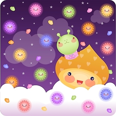 EPS 동물 별 곤충 백그라운드 절지류 일러스트 상반신 사람없음 야외 벌레 밤송이 애벌레 국내일러스트 자연요소 밤_견과류 파일형식 벡터