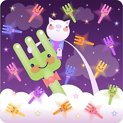 EPS 동물 척추동물 캐릭터 육지동물 별 동물캐릭터 백그라운드 포크 일러스트 포유류 돼지 돼지캐릭터 일러캐릭터 자연요소 식기 파일형식 벡터