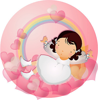 EPS 전신 여자 초등학생 어린이 무지개 일러스트 상상 요정 사랑 한명 사람 앉기 판타지 하트 여자만 여자한명만 어린이만 소녀만 소녀한명만 국내일러스트 자연요소 모양 1 학생 감정 모션 파일형식 벡터