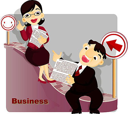 EPS 전신 여자 남자 일러스트 비즈니스 사람 앉기 성인 두명 업무 직장인 비즈니스맨 비즈니스우먼 성인만 국내일러스트 직업 모션 작업 파일형식 벡터